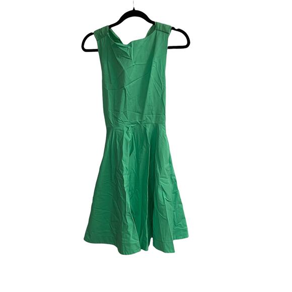 Moschino Crossover Gathered Dress Green - Picture 2 of 7